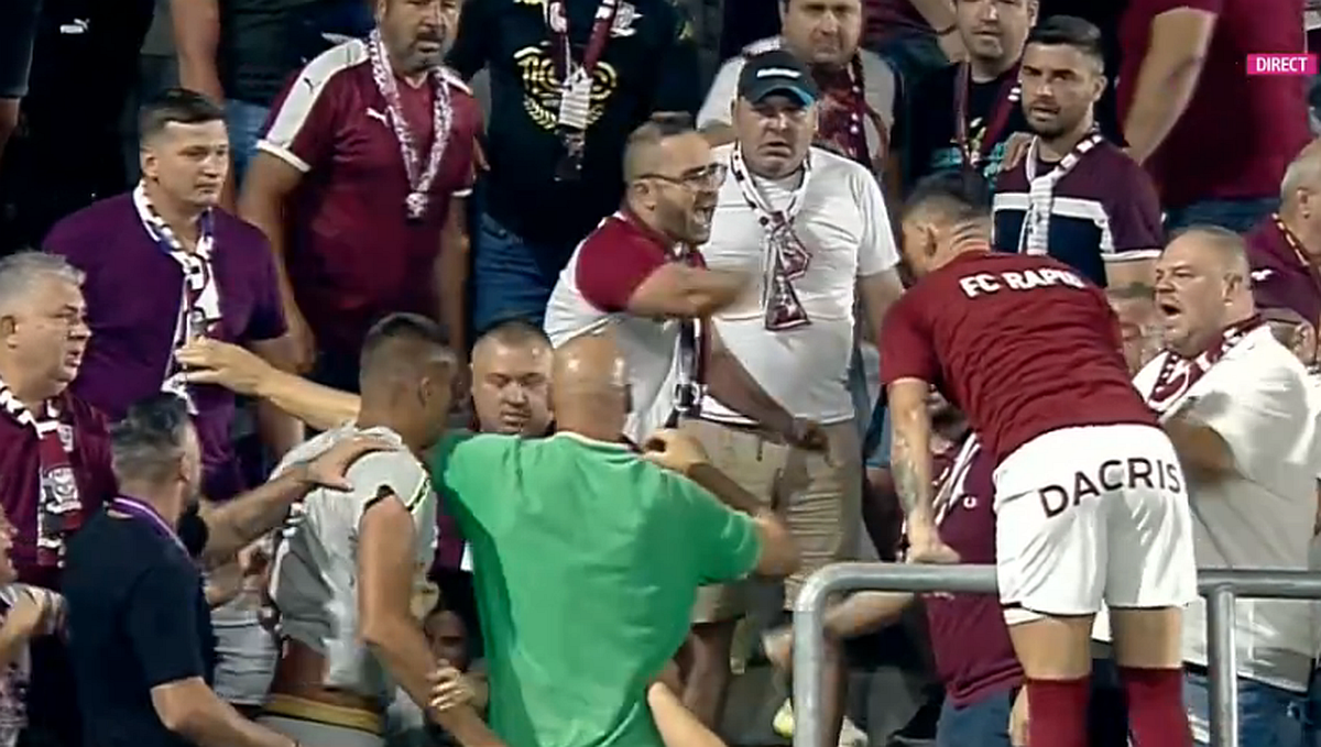 Conflict între fanii Rapidului înaintea derby-ului cu Dinamo