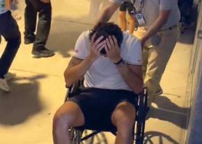 Imagini brutale la New York: fostul semifinalist de la US Open, în scaun cu rotile după accidentarea teribilă suferită în timpul meciului