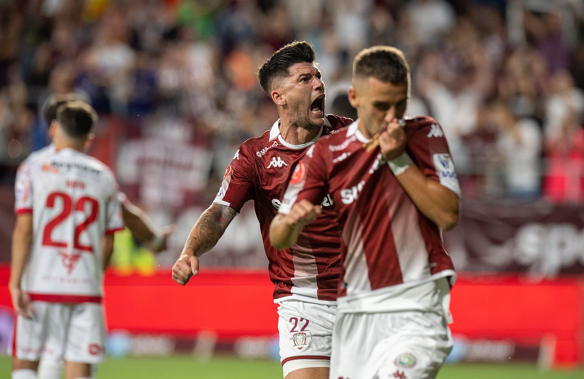 Cristiano Bergodi și-a întâlnit sosia după Rapid - Dinamo: „Putem să aducem un înlocuitor în caz că vrei să-ți iei concediu”