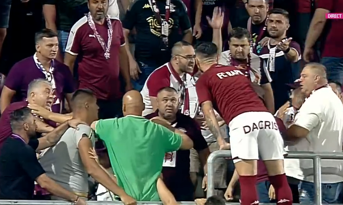 Conflict între fanii Rapidului înaintea derby-ului cu Dinamo