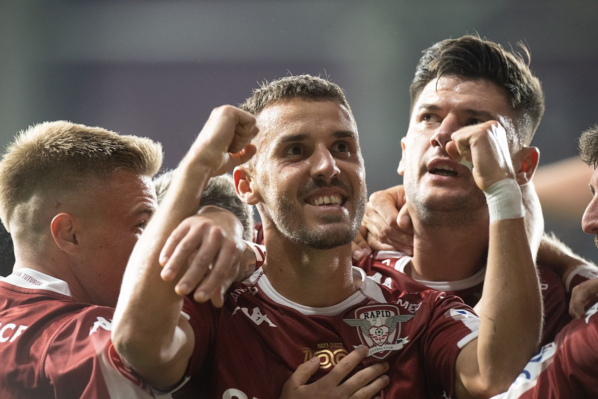 Cristiano Bergodi și-a întâlnit sosia după Rapid - Dinamo: „Putem să aducem un înlocuitor în caz că vrei să-ți iei concediu”