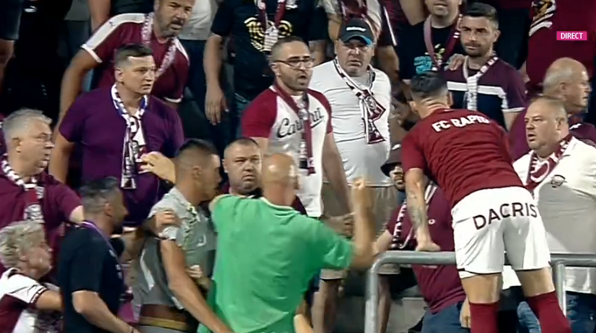 Conflict între fanii Rapidului înaintea derby-ului cu Dinamo
