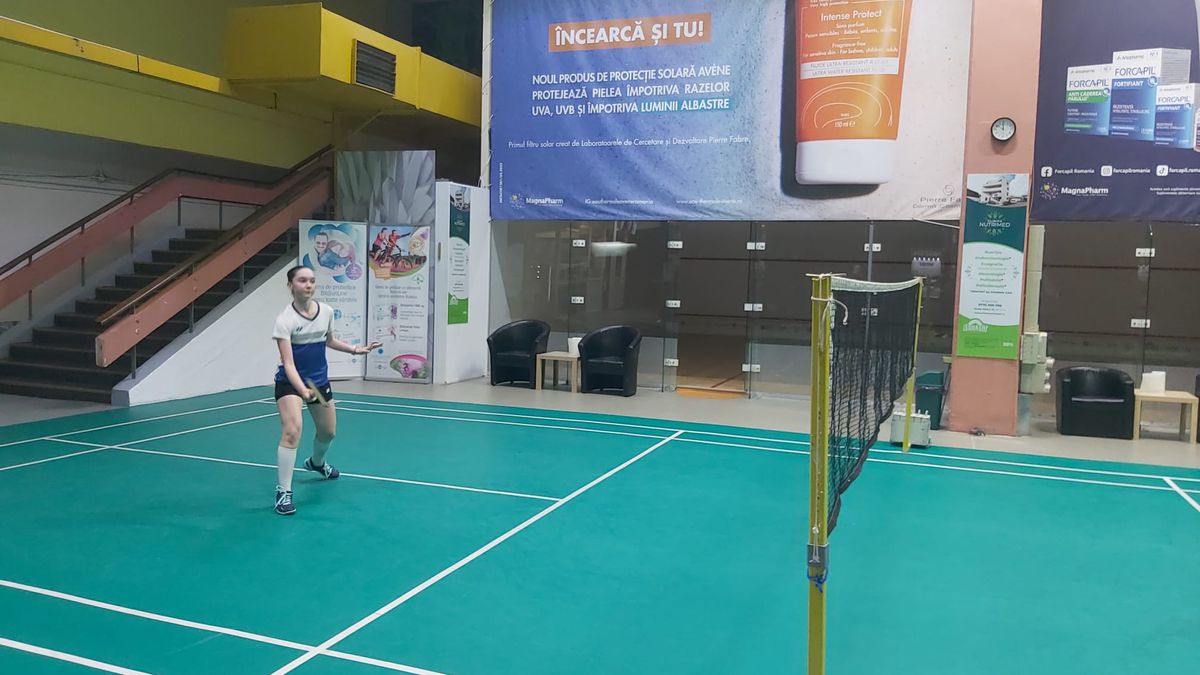 Andreea Costache, una dintre marile promisiuni din badmintonul românesc