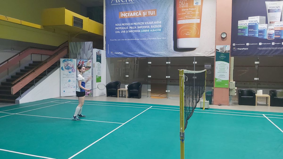 Andreea Costache, una dintre marile promisiuni din badmintonul românesc