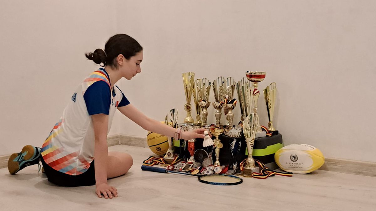 Andreea Costache, una dintre marile promisiuni din badmintonul românesc » Tânăra de 14 ani e sinceră: „Dacă ar fi s-o iau de la capăt, aș prefera concursurile în locul petrecerilor”