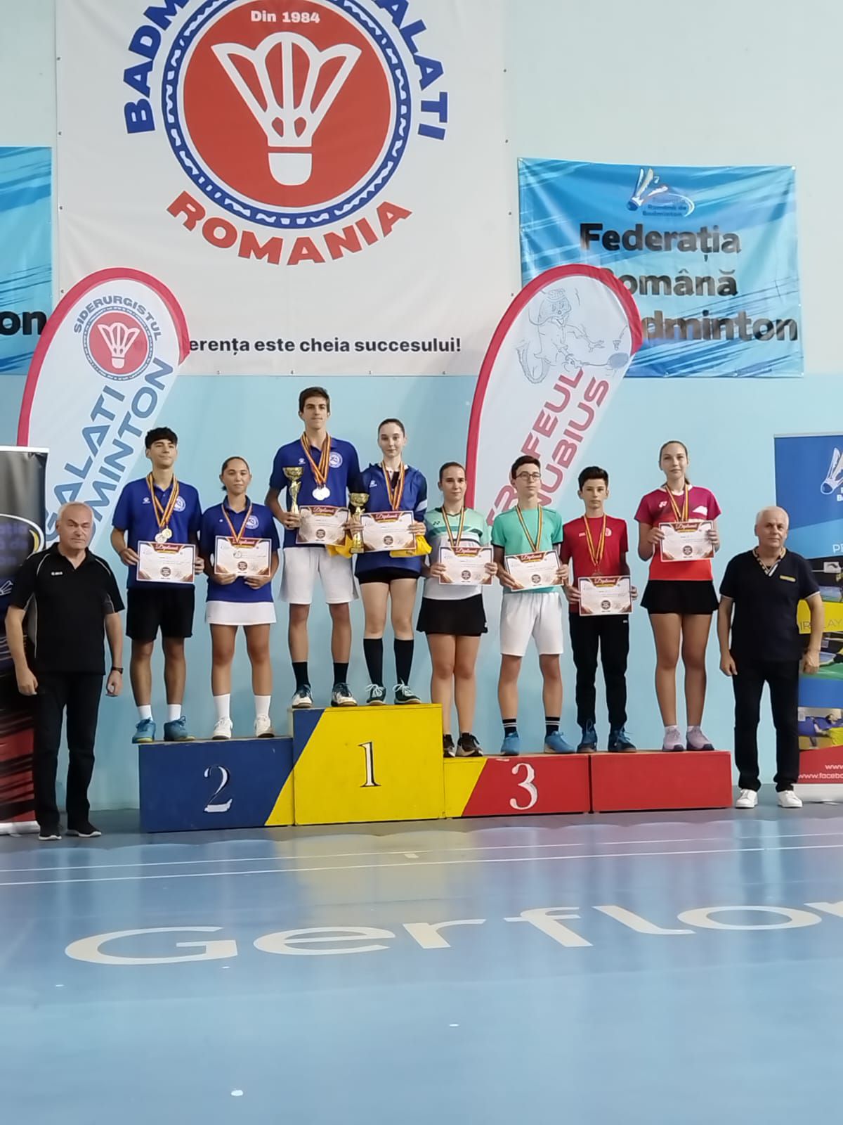 Andreea Costache, una dintre marile promisiuni din badmintonul românesc