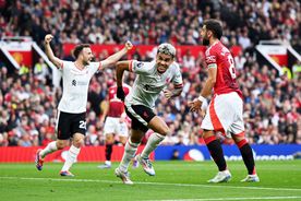 Manchester United - Liverpool 0-3 » „Diavolii”, umiliți chiar pe „Old Trafford”. Arne Slot câștigă în mare fel primul lui derby