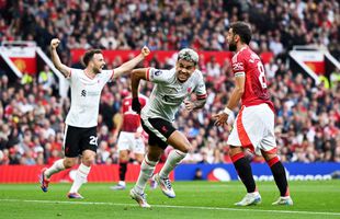 Manchester United - Liverpool 0-3 » „Diavolii”, umiliți chiar pe „Old Trafford”. Arne Slot câștigă în mare fel primul lui derby