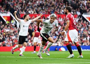 Manchester United - Liverpool 0-3 » „Diavolii”, umiliți chiar pe „Old Trafford”. Arne Slot câștigă în mare fel primul lui derby