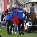 Mihai Lixandru s-a accidentat în FCSB - UTA // foto: Raed Krishan (GSP)