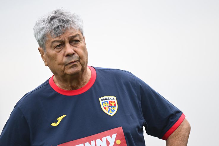 Mircea Lucescu, primul antrenament la naționala României/ foto: Raed Krishan (GSP)