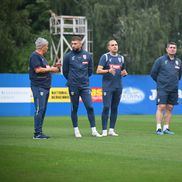 Mircea Lucescu, primul antrenament la naționala României/ foto: Raed Krishan (GSP)