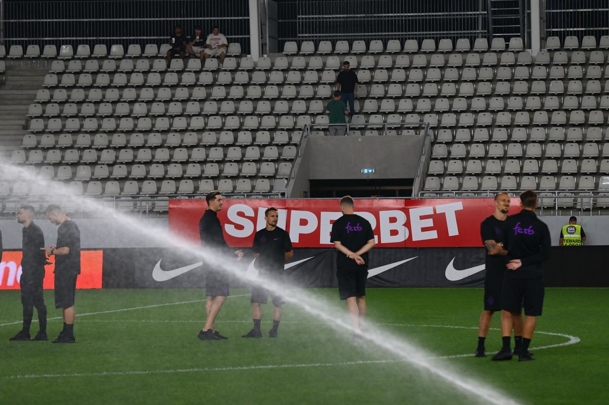 FCSB - UTA, imagini înainte de meci, surprinse de Raed Krishan (GSP)