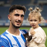 Andrei Ivan şi fiica lui, Isadora Andreea FOTO: Ionuţ Iordache (GSP)