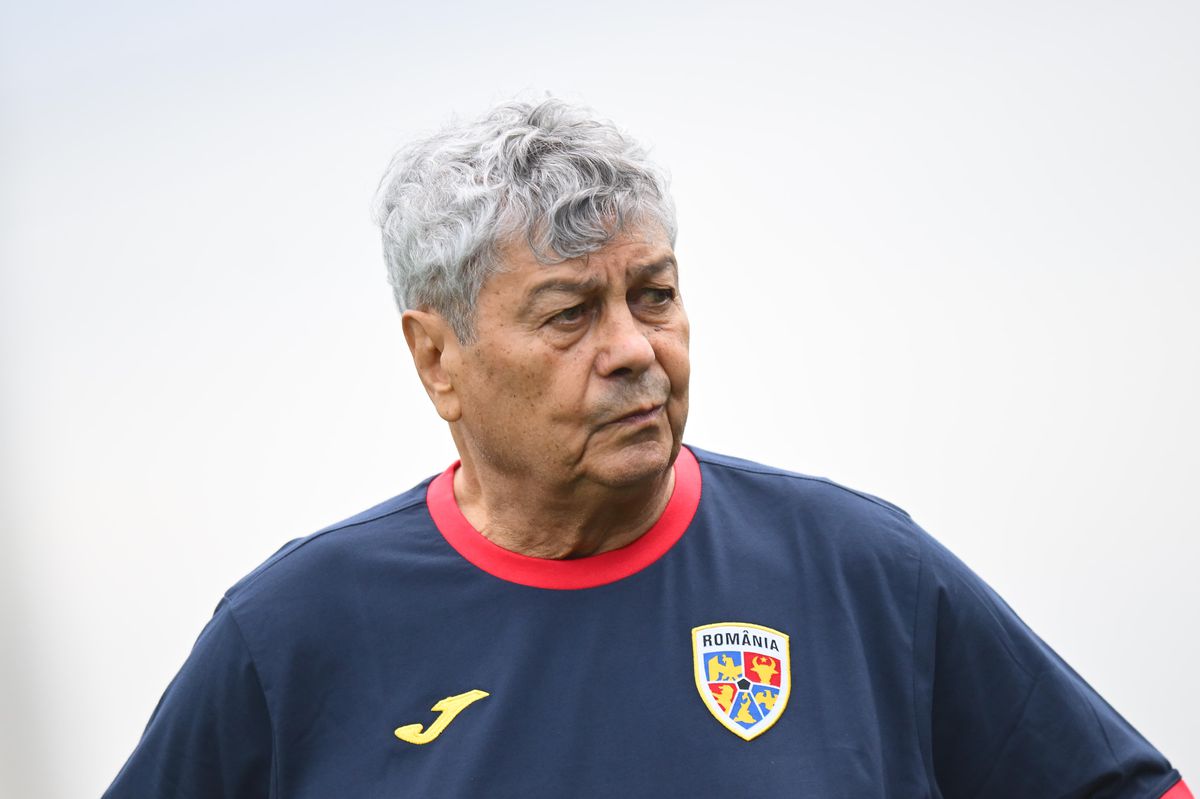 Mircea Lucescu, primul antrenament la naționala României/ foto: Raed Krishan (GSP)