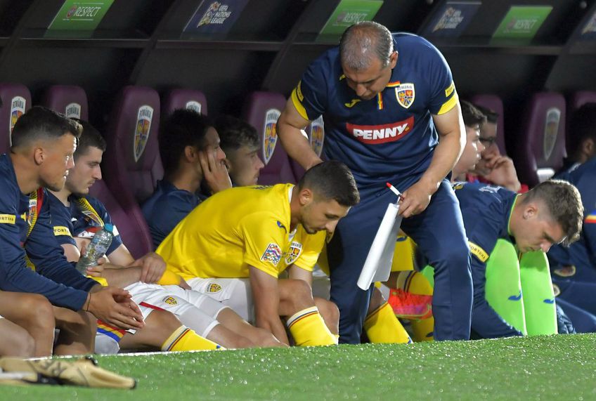 Nicolae Păun a debutat la națională în meciul cu Muntenegru din iunie 2022, pierdut cu 0-3 / Sursă foto: Imago Images