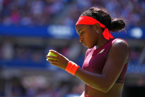 Coco Gauff a fost eliminată de Naomi Osaka în „optimi” la US Open / Foto: Imago Images