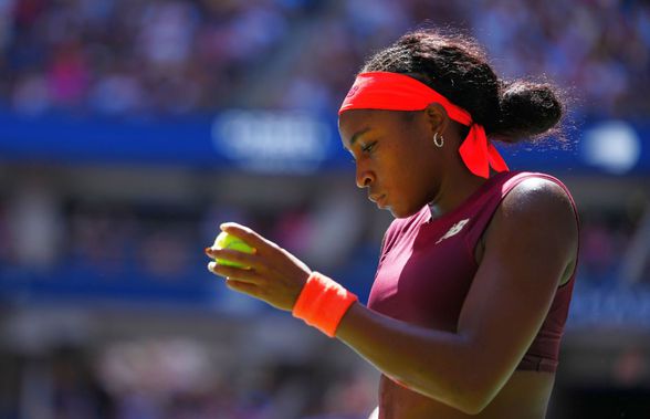 Surpriză mare la US Open! Coco Gauff, eșec 3-6, 2-6 în optimile de finală