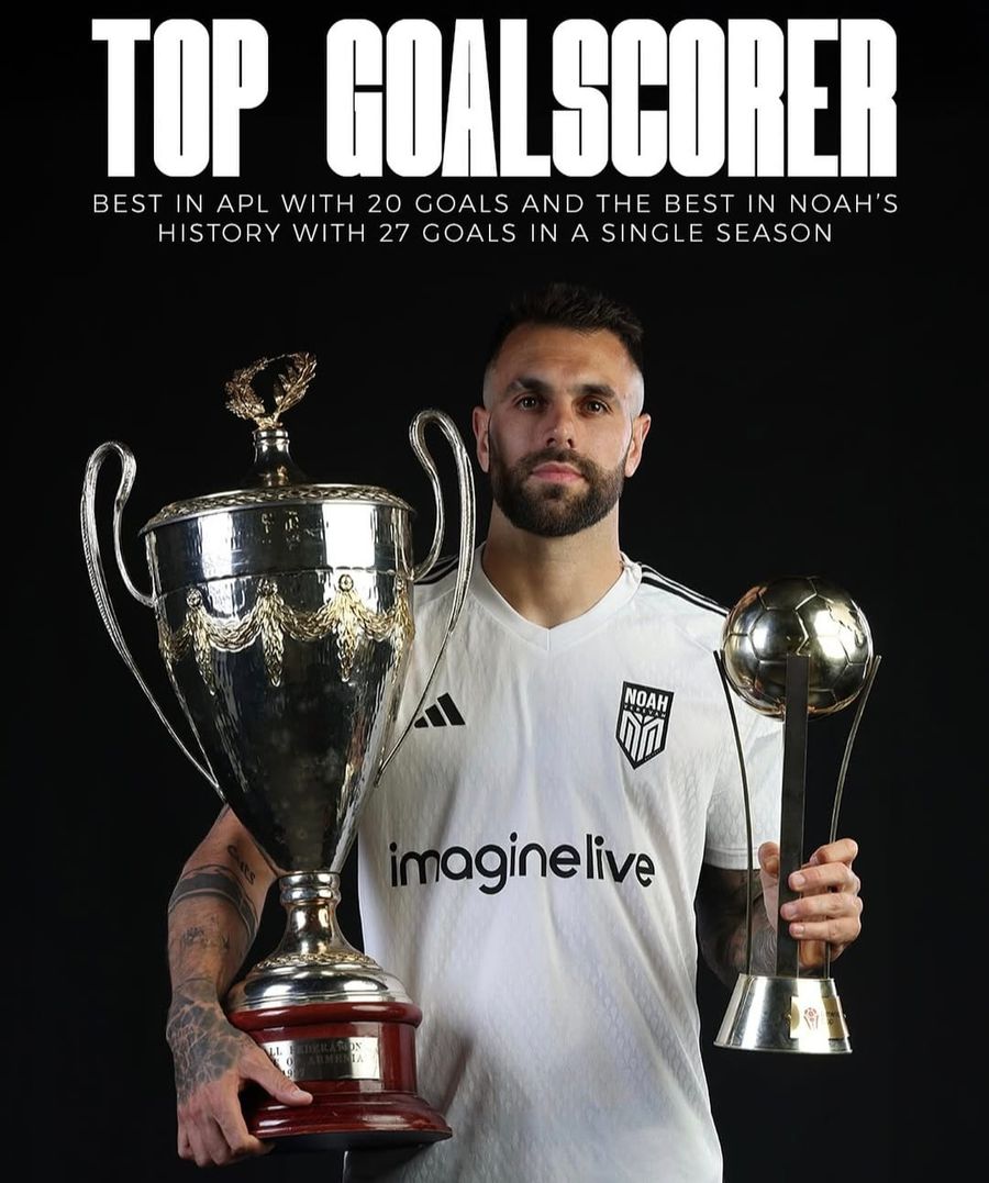 Goncalo Gregorio a impresionat în primul său sezon la Noah FC Fostul dinamovist Goncalo Gregorio, mesaj de forță înainte de Craiova - Noah: „Așa va fi” » Ce spune despre trecerea lui Dennis Politic la FCSB