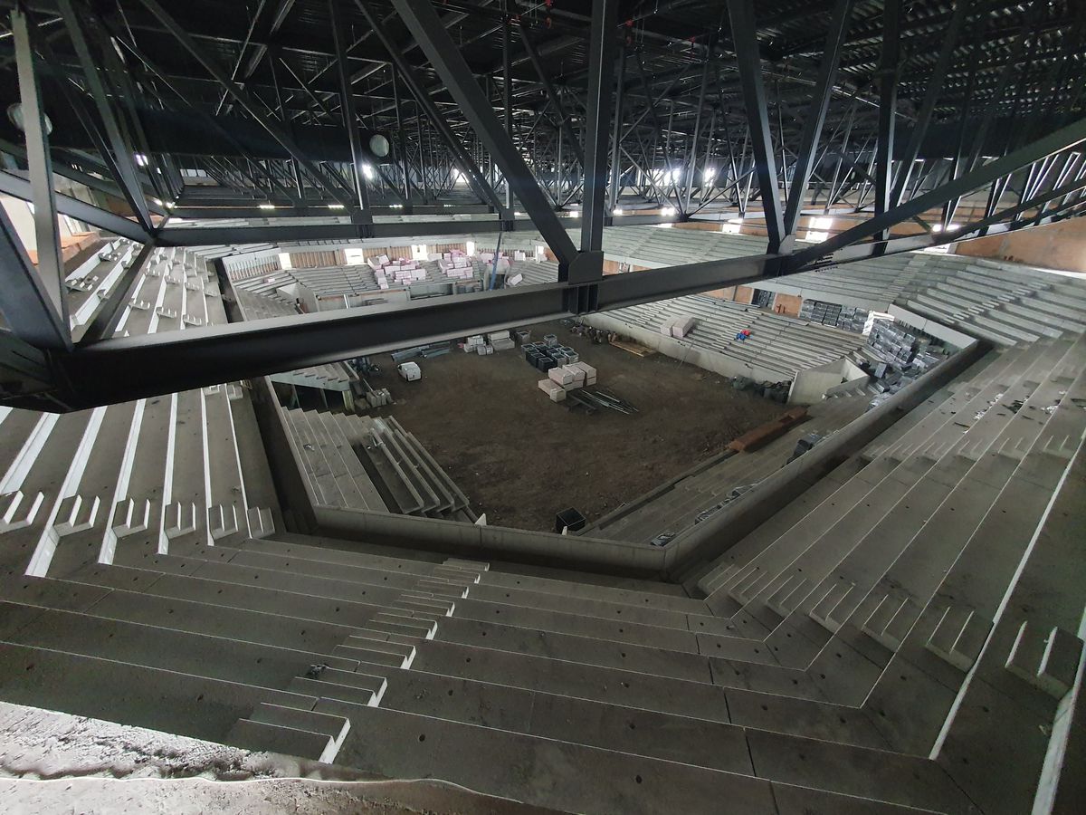 „Colosseumul” României e gata în proporție de 70%: „Va arăta fantastic!” » Proiectul a scăpat de tăierea fondurilor guvernamentale