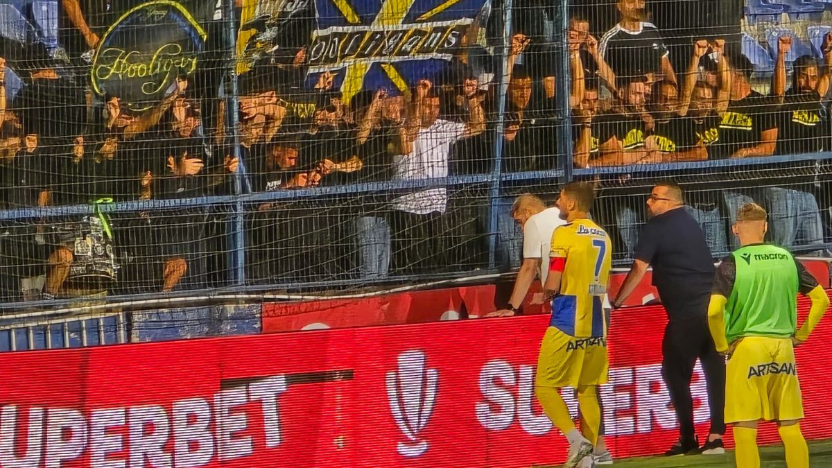 Petrolul, băgată în ședință de suporteri după meciul cu Farul
