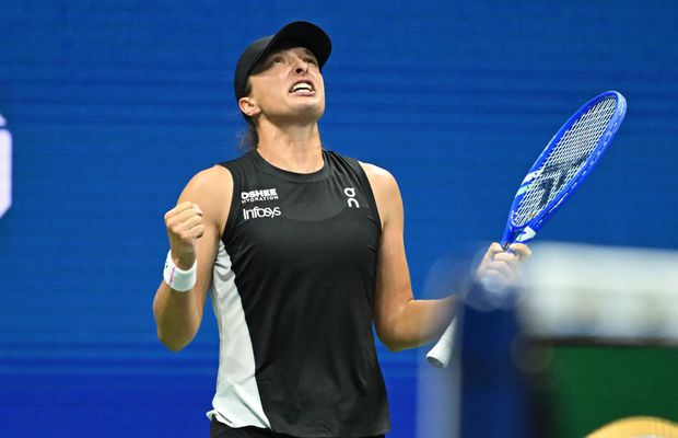 Iga Swiatek, calificare fără emoții în „sferturile” de la US Open