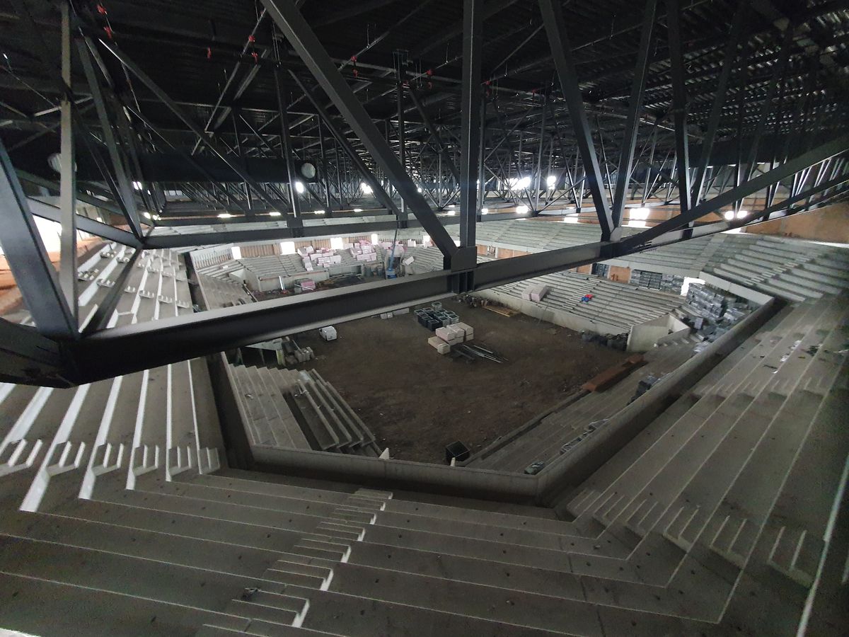 „Colosseumul” României e gata în proporție de 70%: „Va arăta fantastic!” » Proiectul a scăpat de tăierea fondurilor guvernamentale