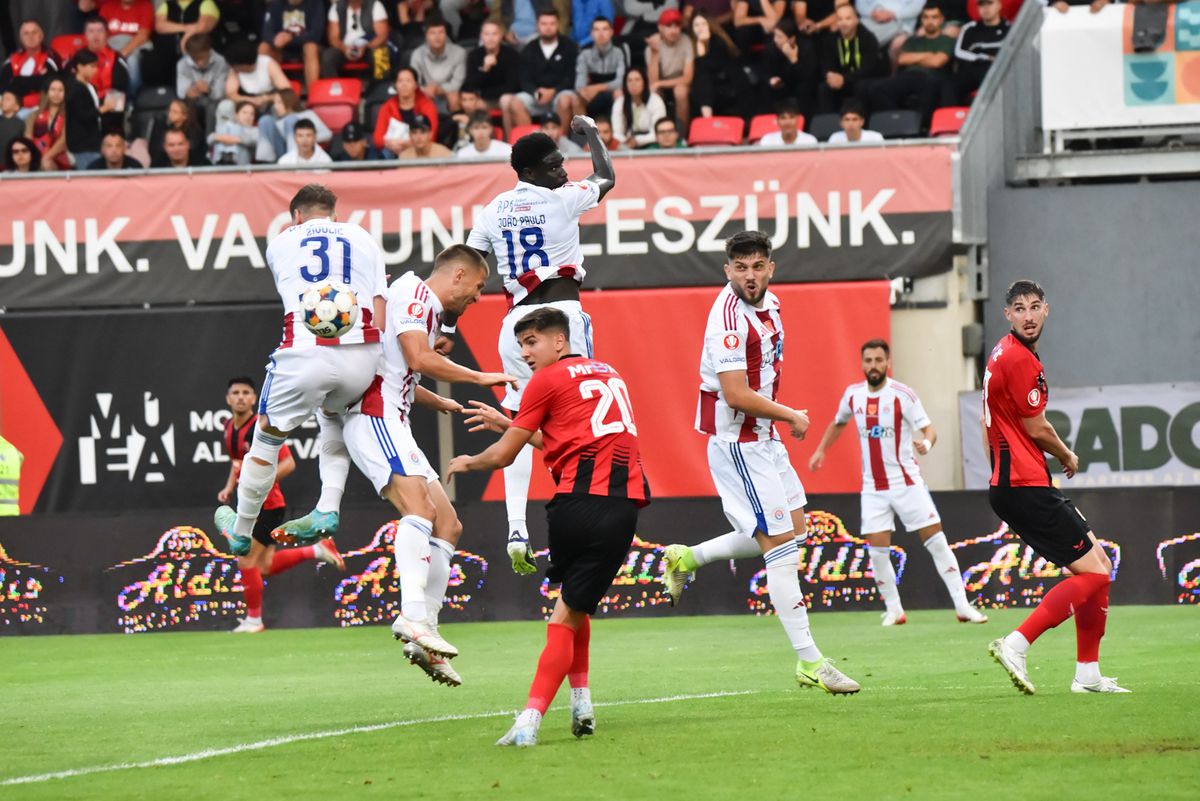 Csikszereda, cel mai bun meci al sezonului cu Oțelul, dar rămâne fără victorie în Superliga! Clasamentul