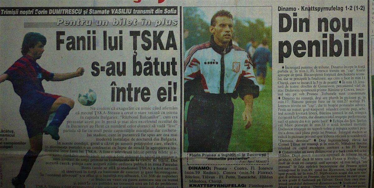 RETRO GSP. 34 de ani de la cea mai mare rușine din istoria lui Dinamo, de dinainte de Revoluție: 0-1 și 1-2 cu 17 Nentori