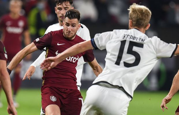 El a fost punctul slab din echipa lui Dan Petrescu » Jucătorul schimbat la pauză în CFR - Randers + Alibec, dezamăgitor la revenire