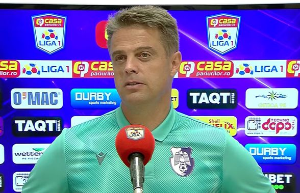 Concluzia lui Ianovschi după CS Mioveni - FC Argeș: „Prea multă încrâncenare, prea puțin fotbal” + Problemele lui Tănase: „Are două variante”