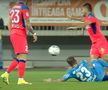 Roșu Kocic, în Chindia - FCSB / FOTO: Capturi @Telekom Sport