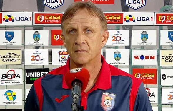 Emil Săndoi, furtunos după Chindia - FCSB: „Ei de ce nu au primit cartonașe roșii? Lipsă totală de fair-play”