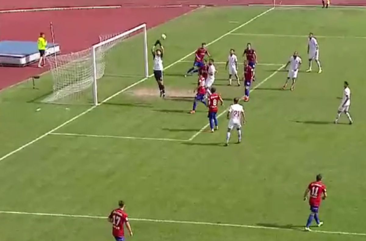 Portarul de la CSA Steaua, gafă de cascadorii râsului » „Militarii” au ratat șansa victoriei din cauza lui