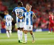 Liverpool a revenit de la 0-2 cu Brighton, dar n-a câștigat
