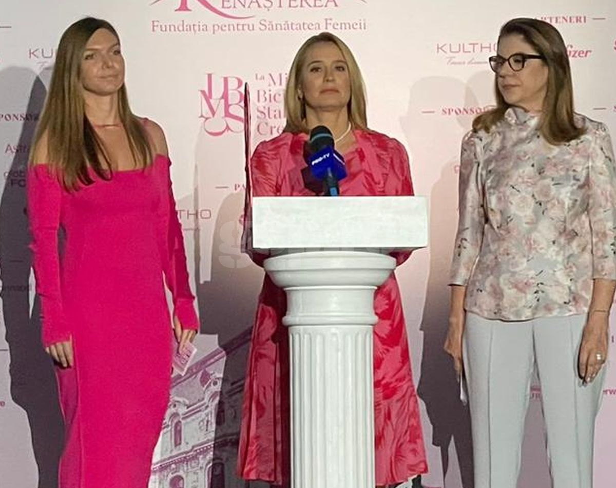 Simona Halep, apariție elegantă la evenimentul de la București » Discurs pe scenă: „O spun din tot sufletul, mai ales în aceste momente”