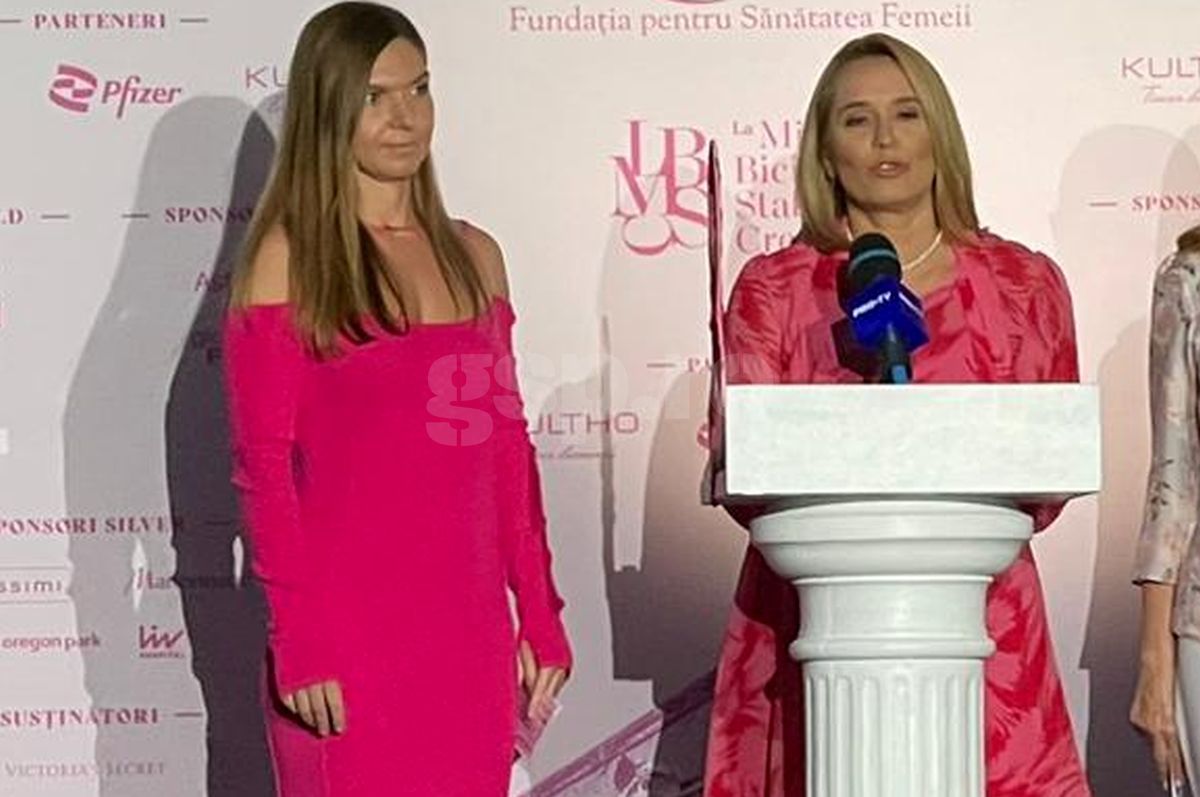 Simona Halep, apariție elegantă la evenimentul de la „Casa Mița Biciclista”