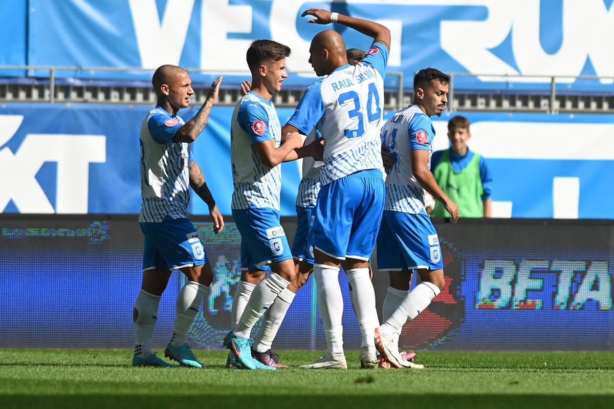 Universitatea Craiova a făcut spectacol cu Botoșani » Mitriță s-a distrat cu adversarii