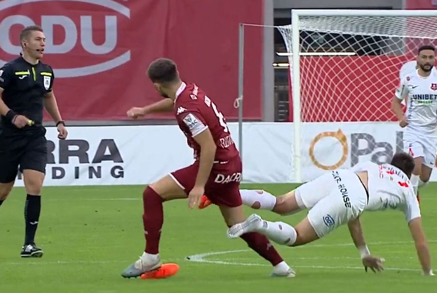 FC Hermannstadt - Rapid 1-1. Pas greșit făcut de echipa lui Cristiano  Bergodi. Gazdele puteau da lovitura pe final