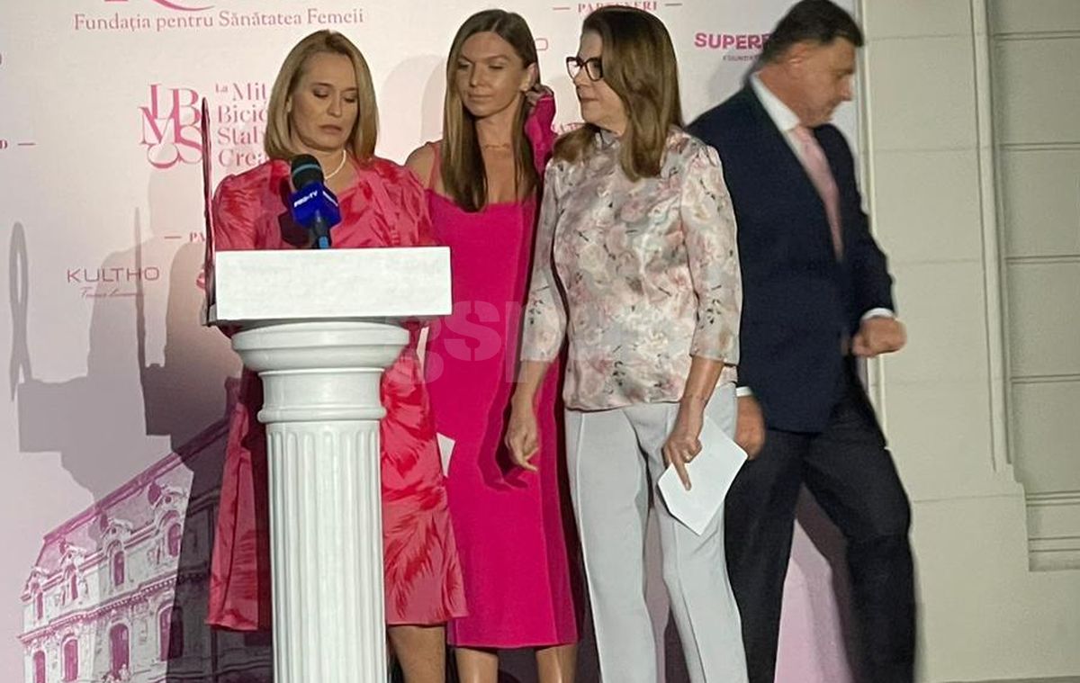 Simona Halep, apariție elegantă la evenimentul de la „Casa Mița Biciclista”