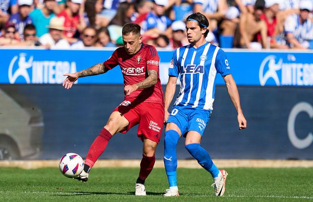 Deportivo Alaves - Osasuna 0-2, cu Ianis Hagi pe teren 55 de minute » Ratarea românului a cântărit DECISIV