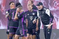 A fost cutremur în vestiarul lui Bayern la pauză! Thomas Tuchel a luat foc după egalul cu RB Leipzig