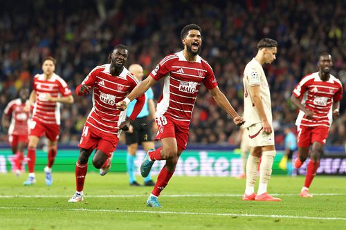 Salzburg - Brest 0-4 // foto: Guliver/gettyimages