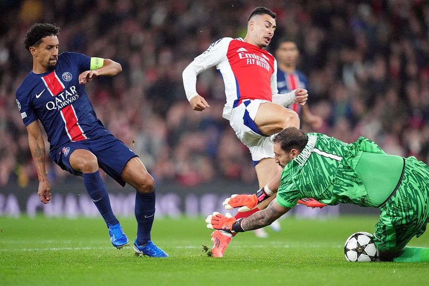 Gianluigi Donnarumma, coșmar pe Emirates: două gafe decisive cu Arsenal // foto: Imago Images