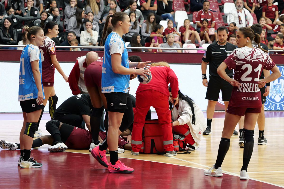 Rapid - CSM București, derby-ul etapei a 4-a din Liga Florilor