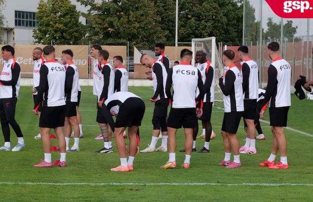 Revenire importantă la FCSB » A participat la antrenament înainte de meciul cu Young Boys