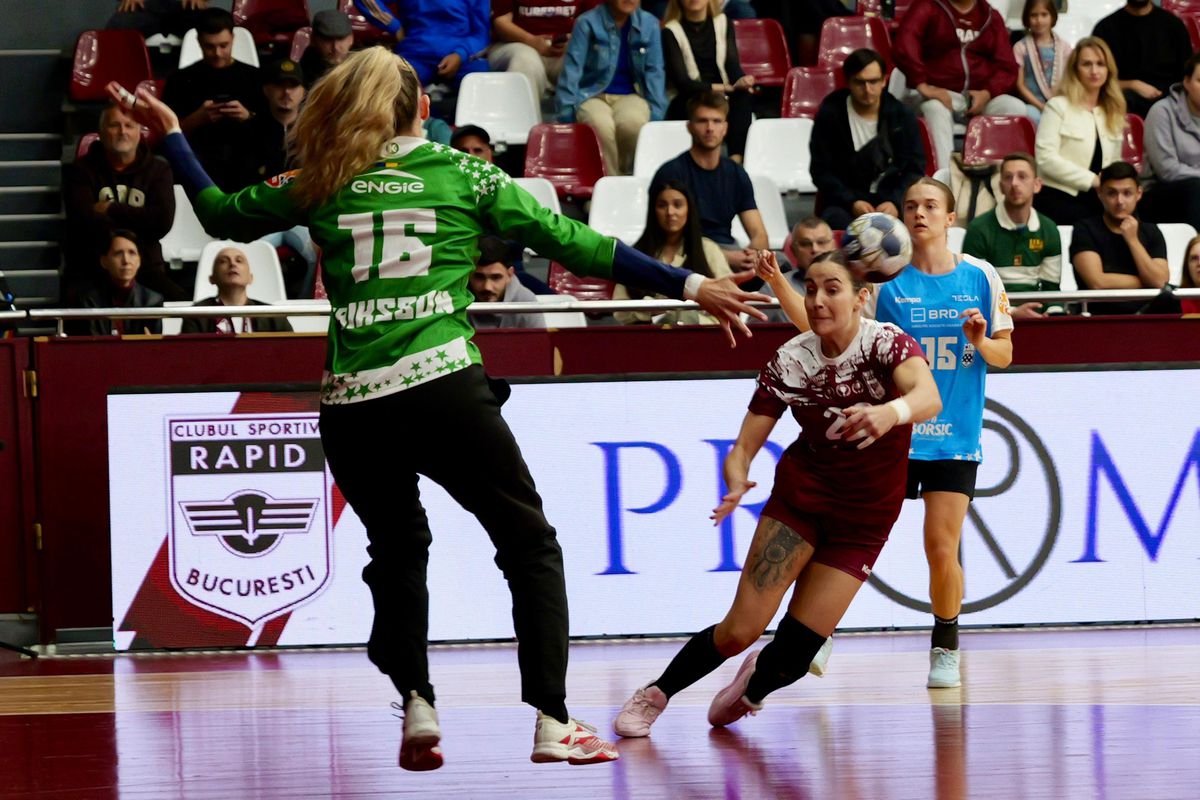 Rapid - CSM București, derby-ul etapei a 4-a din Liga Florilor