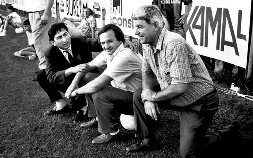 Ion Crăciunescu și Adrian Porumboiu, foto: Liviu Manecan