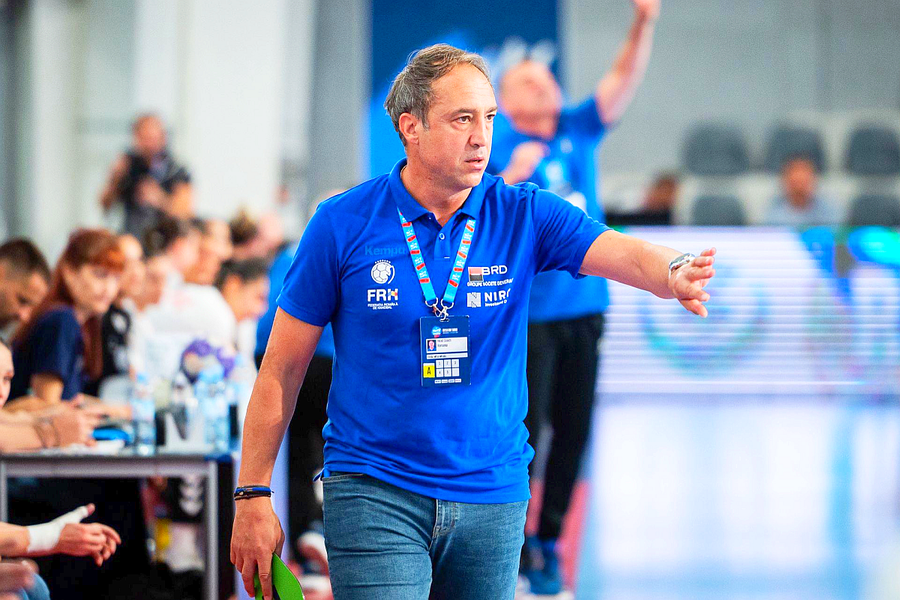 Câștigătoarea Ligii Campionilor cu CSM București, antrenor secund la naționala României