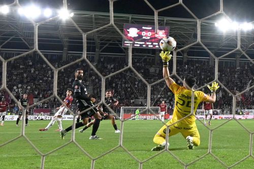 Andrei Borza (primul din stânga) este cel mai tânăr titular al lui Rapid în acest campionat, fiind nominalizat între cei 100 de candidați la Golden Boy 2025 / Foto: Imago Images